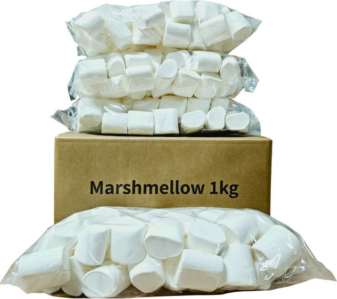 Tommy&Tim 대용량 빅 마시멜로우 베이커리 쿠키 머시멜로우 20g, 4개, 1kg