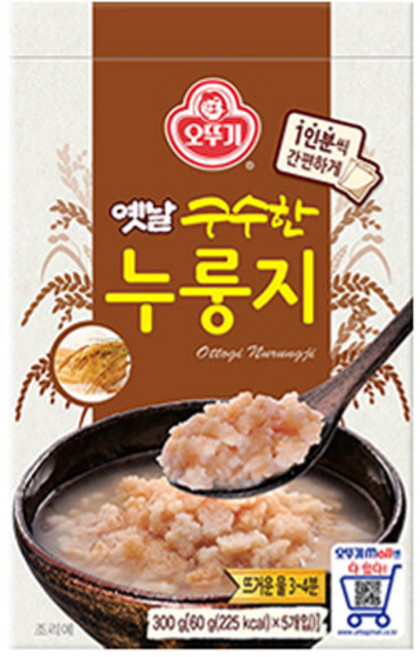 오뚜기 옛날 구수한 누룽지, 300g, 20개