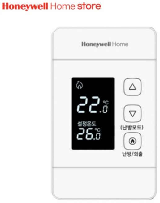 하니웰 홈 DT400-RH00-N0RT 온도조절기 단독형 지역난방 3선
