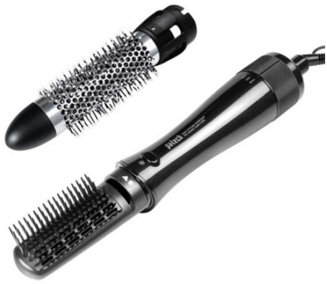 파테크 헤어컬 에어브러쉬 빗드라이기 PD-y8405 검정블랙 1000W