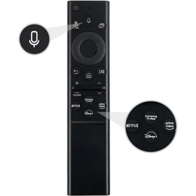 BN59-01385A 삼성 스마트 TV 2019-2023 크리스탈 UHD 네오 QLED OLED 4K 8K 시리즈 TV용 음성 원격 제어태양광 기능 없음