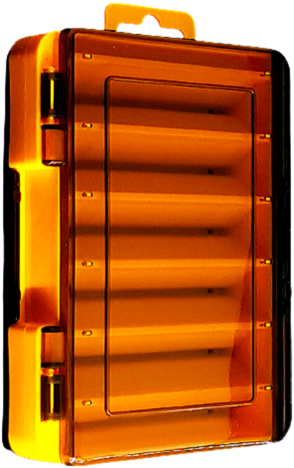 안낚하세요 쿨쿨6 미니 태클 박스 투명 양면 에기 케이스, 쿨쿨6 옐로우, 1개