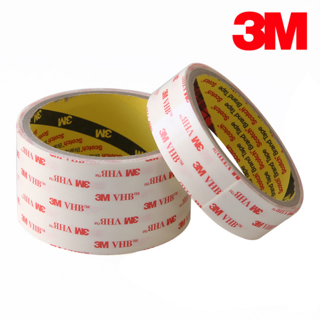 3M VHB ULTRA 초강력 양면테이프, 1개, 4920 VHB 얇은백색 25mm X 1.5M