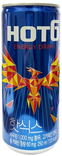 핫식스 롯데칠성음료 에너지음료, 250ml, 2개 - 쿠팡