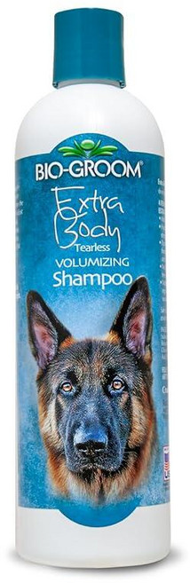 [5] Bio-Groom Extra Body Texturizing 강아지 및 애완동물 샴푸 - 고양이 및 개 그루밍 용품 부드러운 세척 피부 및 털 컨디셔닝 티어리스 강아, 12 oz