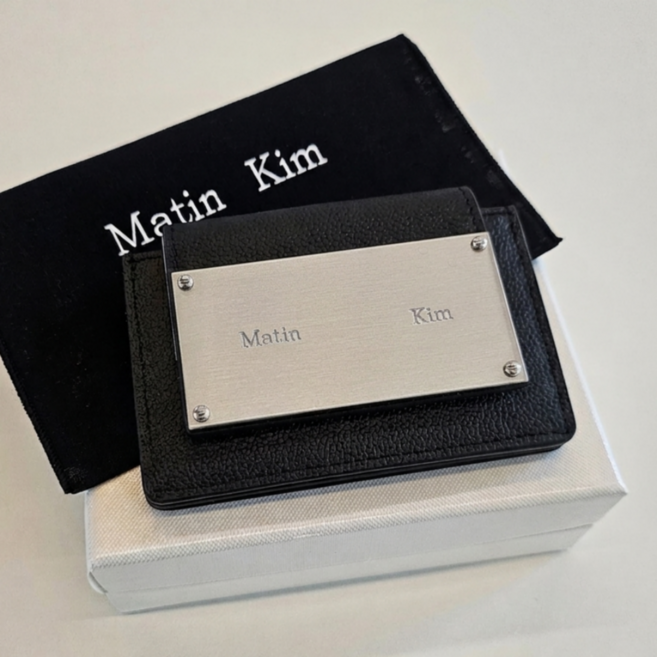 [백화점 정품] 마뗑킴 아코디언 지갑 MatinKim 남녀공용 카드 월렛