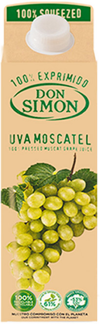 돈시몬 생과일 100% 착즙 머스켓포도 주스, 1L, 1개