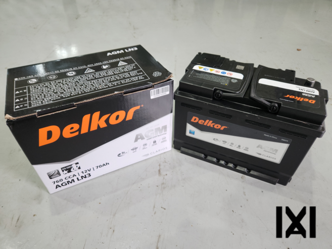 델코 AGM 블랙 LN3 agm70 배터리, 공구대여O/기존배터리 반납