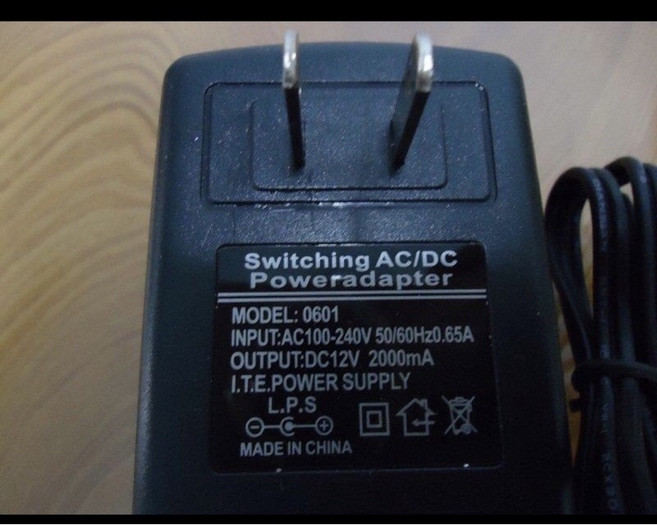 12V 2A 變壓器 電源供應器 適配器, 1個
