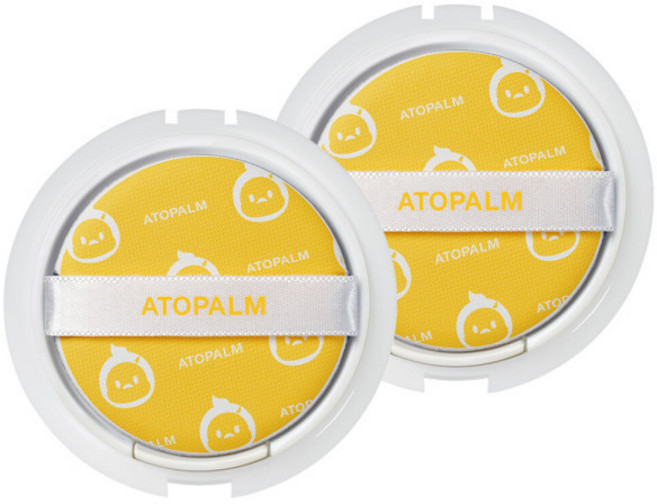 아토팜 톡톡 페이셜 선팩트 리필x2개 (SPF43 PA+++), 2개