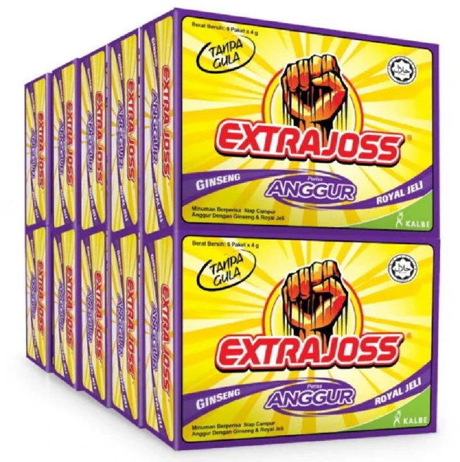 엑스트라조스 에너지 드링크 파우더 포도맛, 60개, 4g - 쿠팡