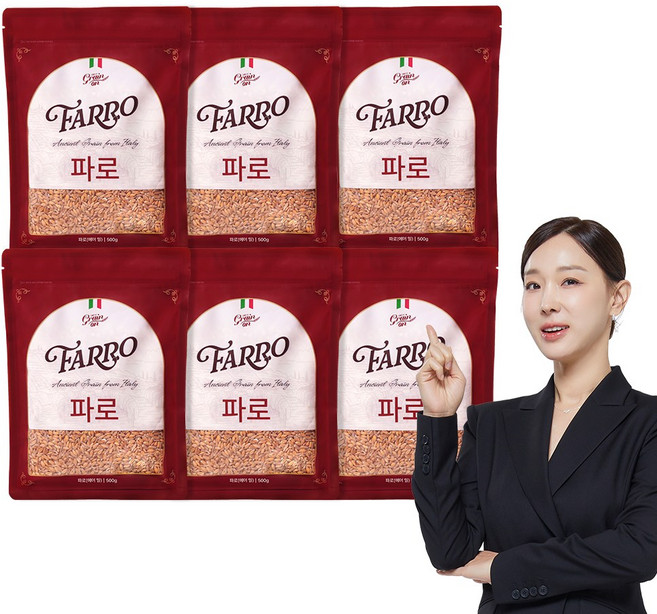 9위 - 그레인온 파로 밀, 500g, 6개
