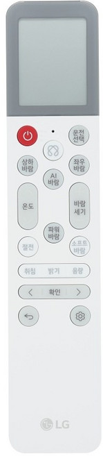 LG 정품 벽걸이 에어컨 벽걸이 에어컨 리모컨 (음성인식) SQ07FS8EES SQ06FS1EAS S3JQ080U1XA 모델 AKB30085402, 1개
