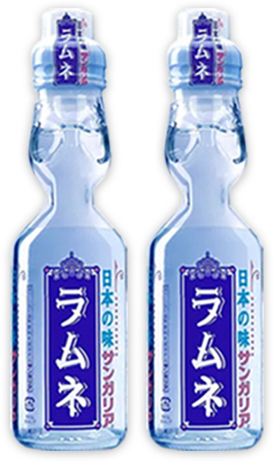 산가리아라무네 사이다, 200ml, 2개