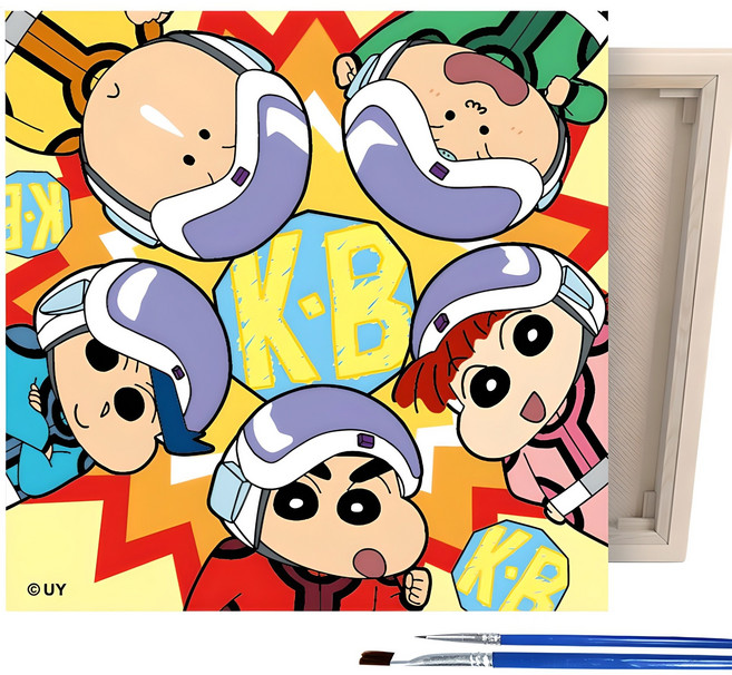 아이러브페인팅 짱구 그리기 DIY PAINTING, 짱구와 떡잎마을 방범대, 1개