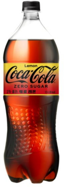 코카콜라 제로 레몬, 1.5L, 4개