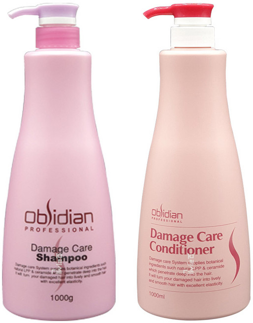 옵시디앙 데미지 케어 샴푸1000g 컨디셔너 1000ml 옵션, 데미지 케어 샴푸1000g(단품), 1개, 1kg