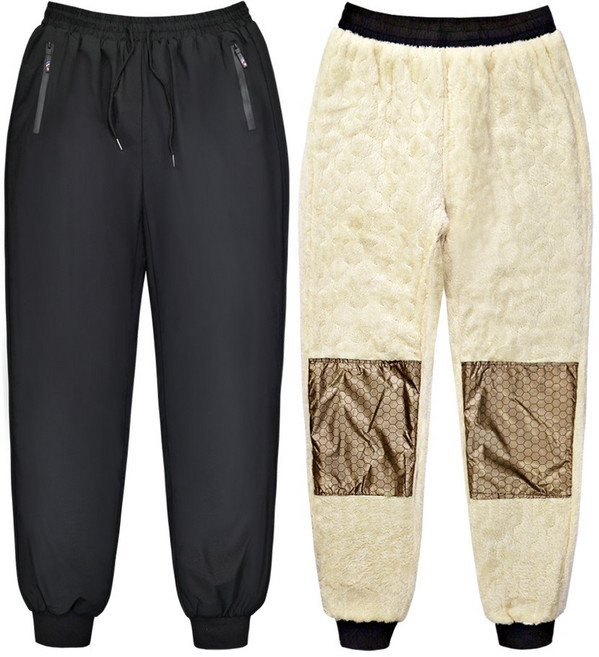 [GOOSE]남성 겨울용 도톰한 방한 방풍 트레이닝패딩조거팬츠 방수원단 방수지퍼 두꺼운털안감 체온반사패드 자체제작