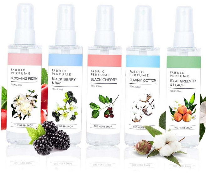 룸스프레이 옷냄새제거 섬유향수 드레스퍼퓸 미니 11종 100ml, 블루밍피오니