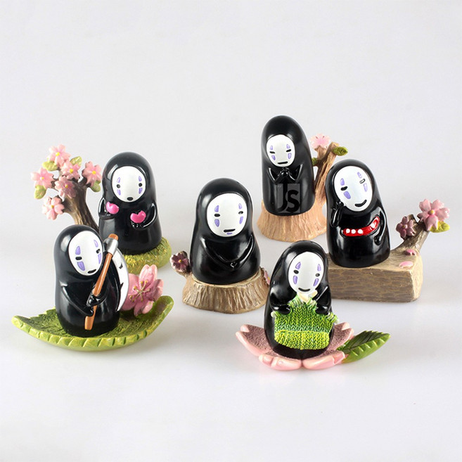 씨플 센과 치히로의 행방불명 가오나시 피규어 세트, 11.뜨개질