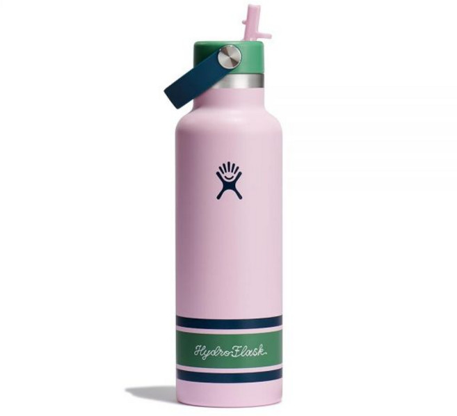 하이드로 플라스크 스탠다드 플렉스 스트로캡 텀블러 710ml 화이트, 21 Oz, Campus Pink