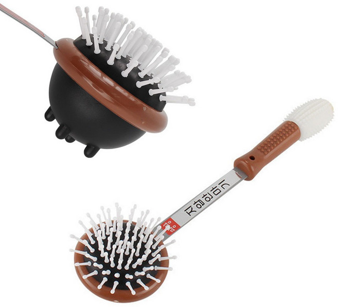 팡팡 지압 안마기 ( 전신 멀티 안마 지압 등 어깨 두피 셀프 마사지 경락 지압봉 ), 1개