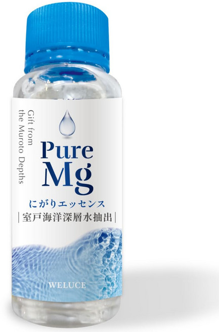 Pure Mg mg [농축 마그네슘 에센스 에센스 무로토해 심수 추출 물에 살짝, 1개