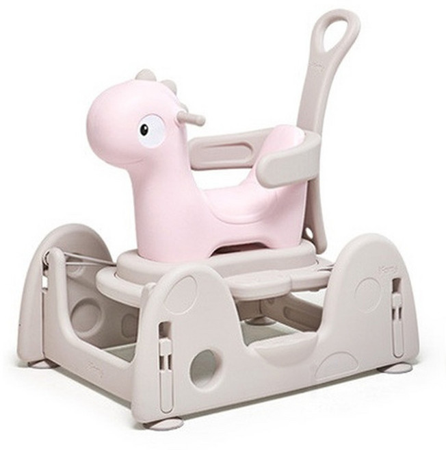 아이팜 붕붕카 파미 스프링카 세트 핑크 유아 승용완구