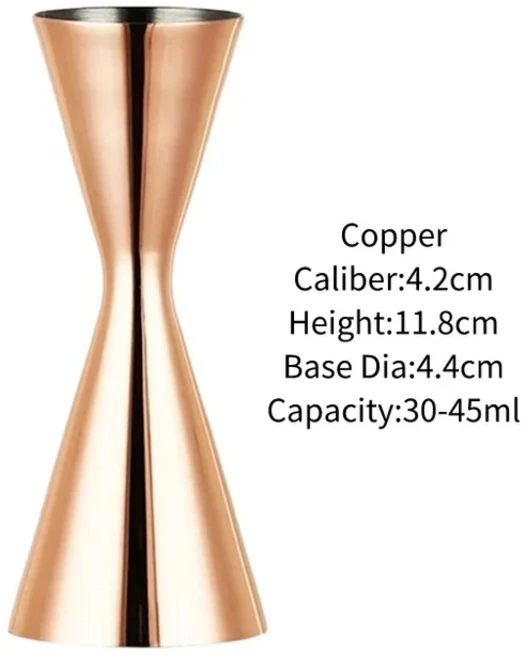 일본식 칵테일 Jigger 크리 에이 티브 조각 측정 컵 스테인레스 스틸 칵테일 Jiggers 바텐더 도구 바 액세, 14 G1 30and45ml