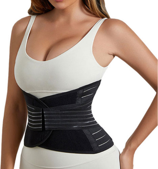 블링푸루 남여공용 밸런스 허리 보호 지지 복부 보정 이중 압박 컴포트 라인핏 복부 보정 벨트 BP076