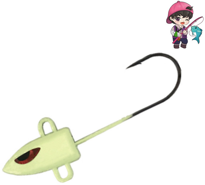 문라이트 트윈샷 야광 갈치 양방향 지그헤드 - 낚시환자