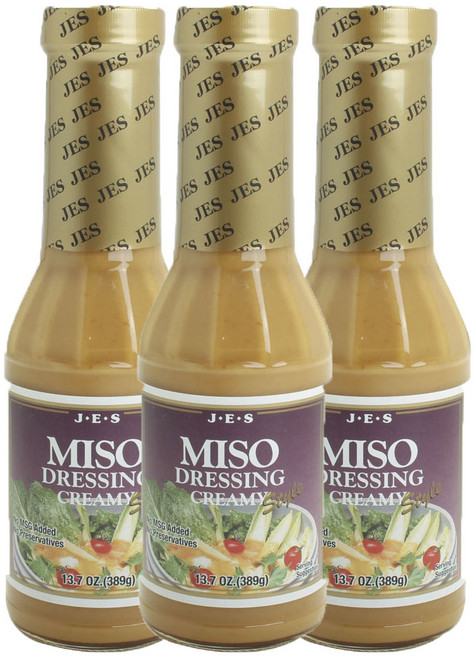 제이이에스 미소 드레싱 크리미, 389g, 3개