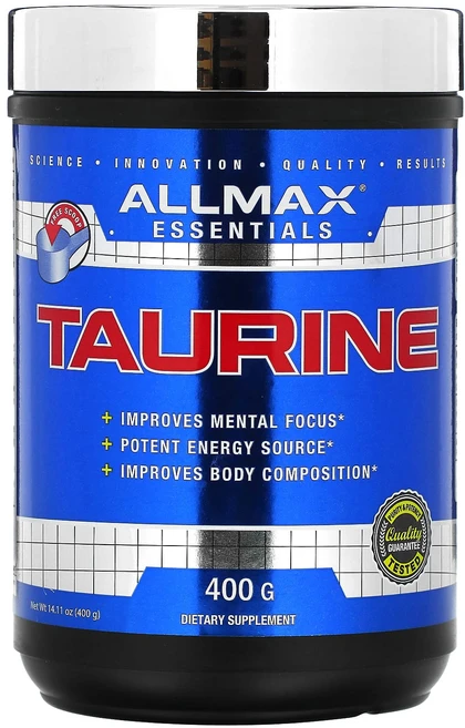 행복하고 건강하게 ALLMAX 필수 영양소 타우린 3g 400g(14.11oz) 백년회로하세요, ALLMAX필수영양소타우린3g400g1411oz, 400g, 1개 - 쿠팡