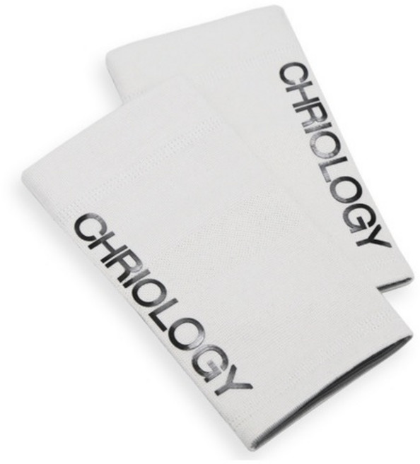 크리오로지 니슬리브 무릎보호대 무릎아대 2개입, 흰색(WHITE), 1세트