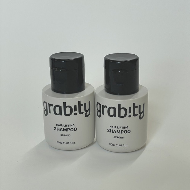 그래비티 헤어 리프팅 샴푸 스트롱 미니, 30ml, 2개