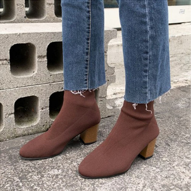 라블 앵클 삭스부츠 6.5cm