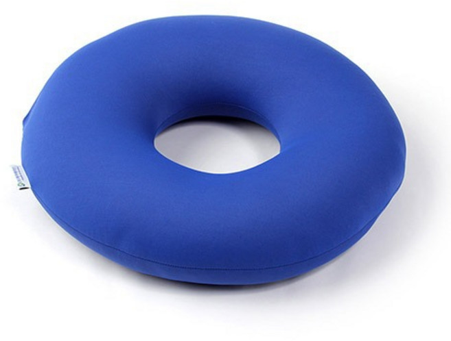 케어메이트 비즈 원형 쿠션 도넛방석 산모쿠션