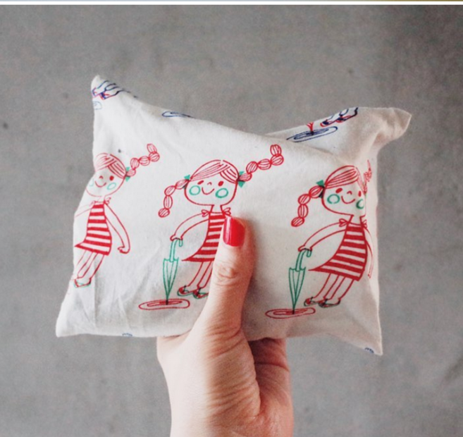 미니 다용도 생리대 화장품 가방정리 자체제작 순면 에어팟 이너백 파우치