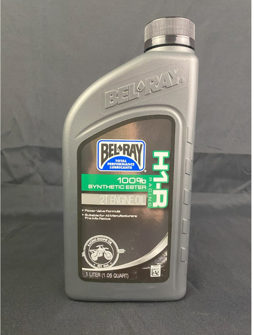 BEL-RAY H1-R 合成酯類 2T 二行程機油 1公升, 1個