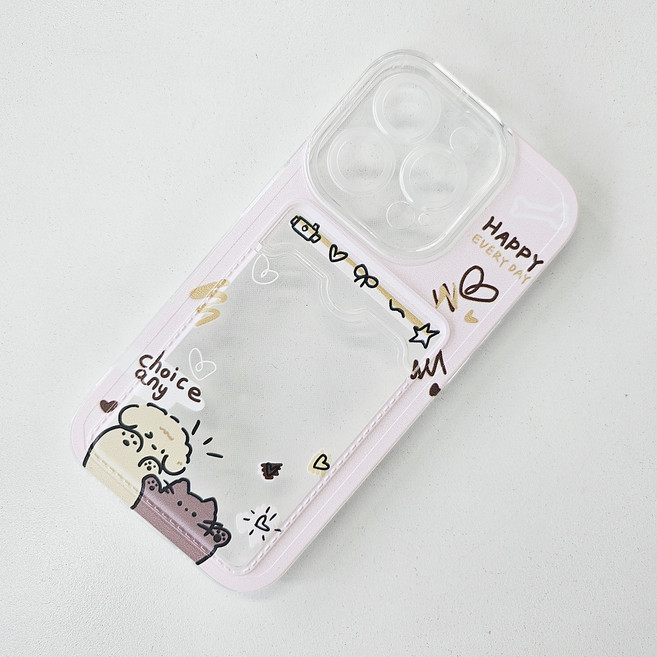 아이폰 13 14 15 프로 카드 케이스 수납