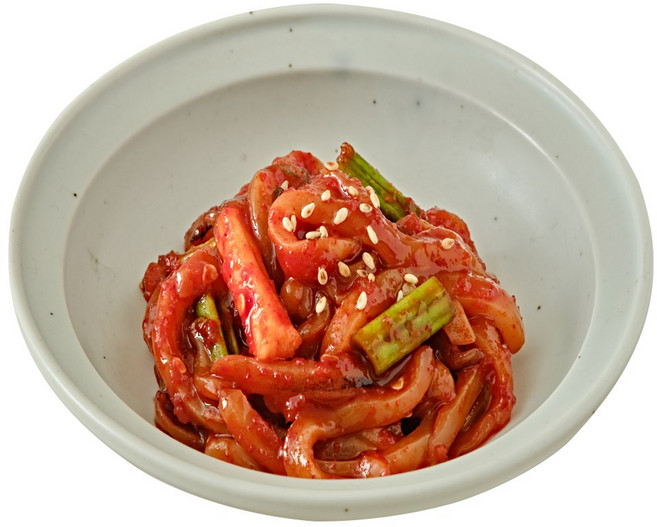 여수 나래식품 국내산 오징어젓갈 300g 오징어젓 저염, 1개