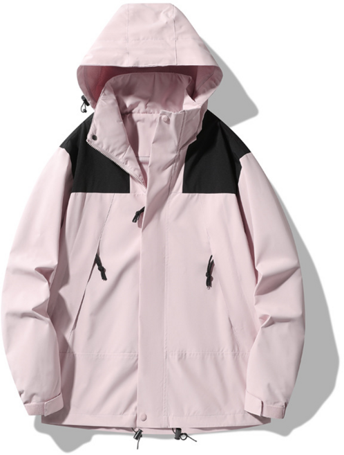 NEW 남녀 공용 후드 경량 집업 바람막이 점퍼 아웃도어 스포츠 바람막이 홑겹 방수 바람막이 캐주얼 자켓 트렌디 트레킹복 등산복