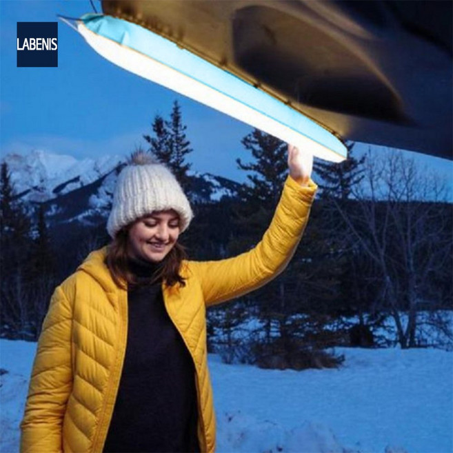 이너스마켓 LED 휴대용 막대 튜브조명80cm 차박조명 감성캠핑랜턴 야외전등