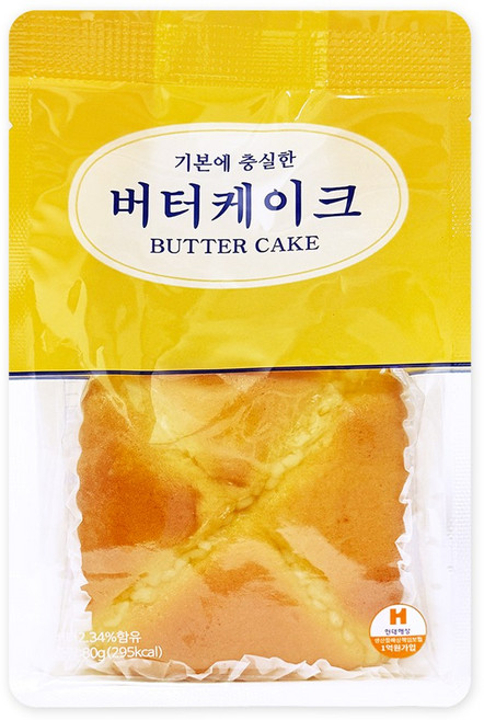 촉촉빵빵 버터케이크, 10개, 80g