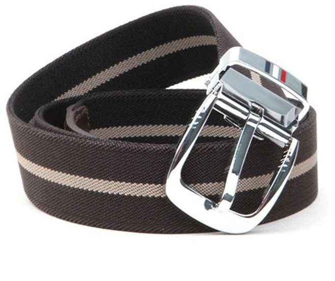 젠틀안트 패션 스판 남성 캐주얼벨트 브라운&베이지 CMB-003