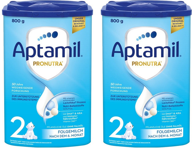 압타밀 프로누트라 분유 2단계, 2개, 800g