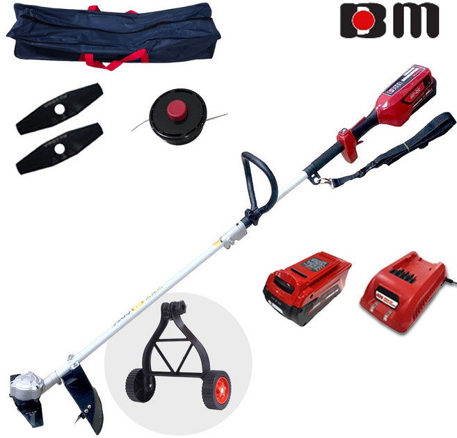 북성 40V 신형 삼성셀 충전 예초기 BC40F3 + 예초기 보조바퀴
