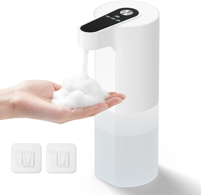 CozyTemp 자동 디스펜서 젤 거품 감지센서 비접촉 핸드워시 주방세제 손세정기, 거품타입