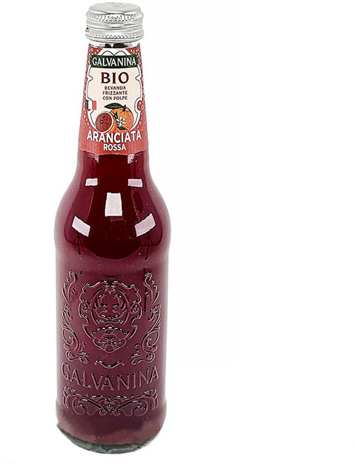 갈바니나 유기농 블러드오렌지 소다수 355ML 스파클링 주스, 1개