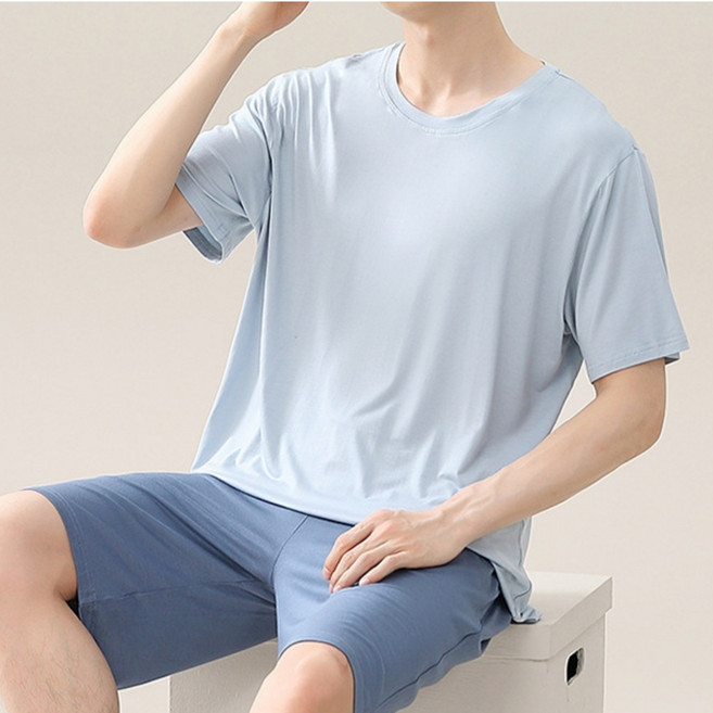 바디랜드 남성용 고급 모달 잠옷 세트